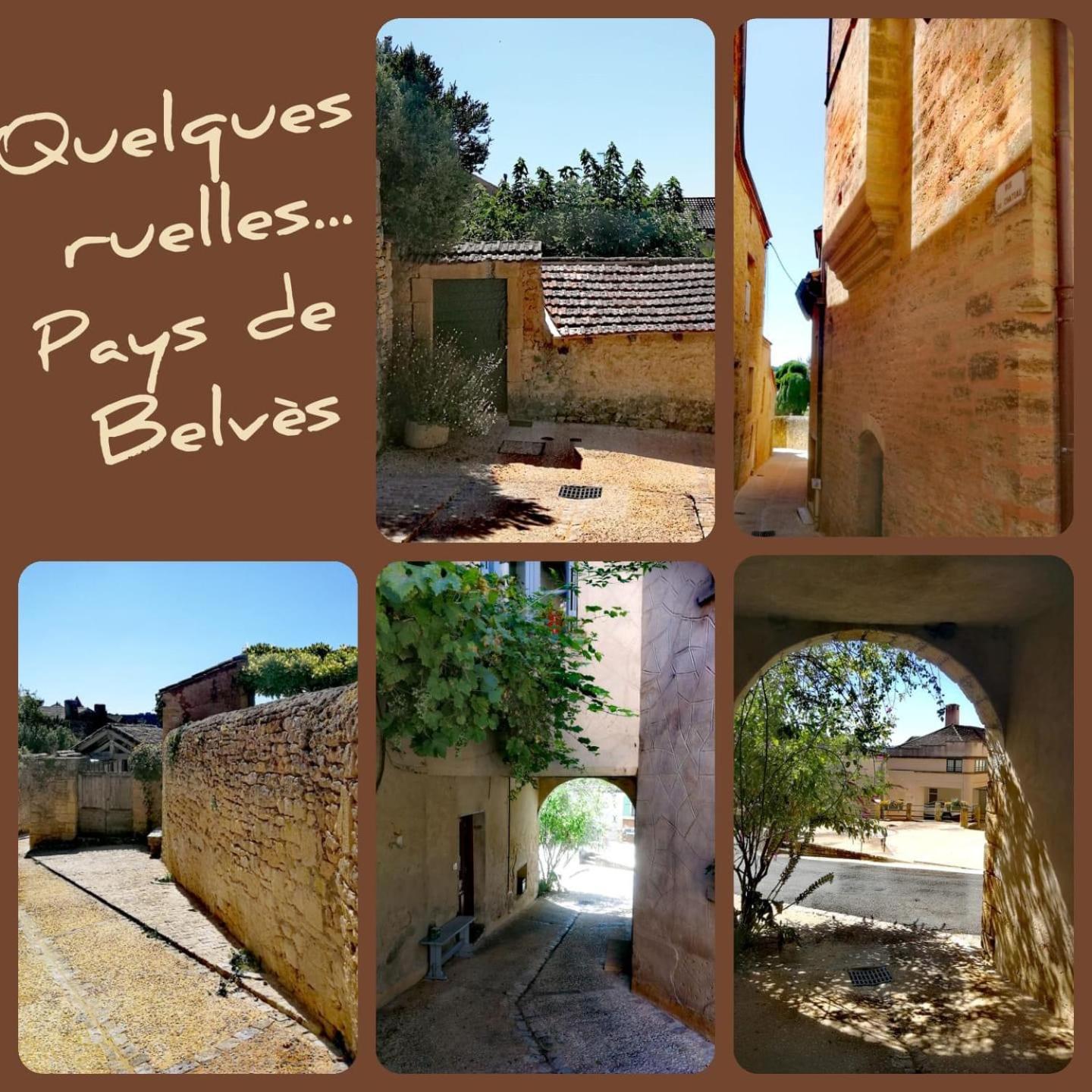 Au Lilas Rose Maison Entre Campagne Et Village Belves Bagian luar foto